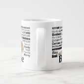 Beagle Traits Jumbo Mug (Dos)