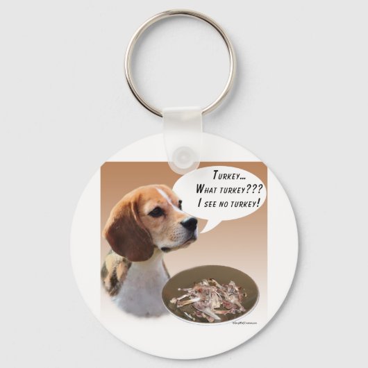 Beagle Turkije Sleutelhanger (Voorkant)