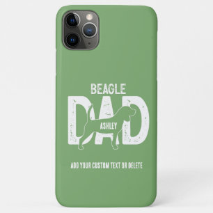 Beagle Vader Hond Vader Cadeau iPhone 11 Pro Max Hoesje