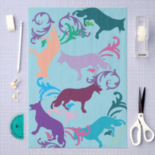 Beagle Veel Succes  Tissuepapier