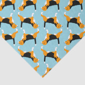Beagle Veel Succes  Tissuepapier (Detail)