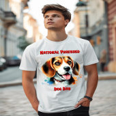 Beagle Viering: Nationale raszuivere hondendag T-shirt