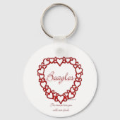 Beagle Ware Liefde - Sleutelhanger (Achterkant)