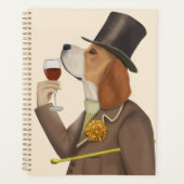 Beagle Wine Snob Planner (Voorkant)