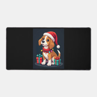 Beagle Xmas Éclairage Santa Beagle Chien Noël Ta