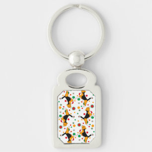 Beaglepatroon Sleutelhanger