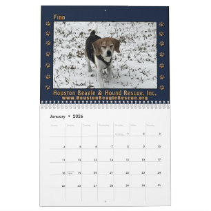 Beagles en Buddies 2026 Agenda Kalender