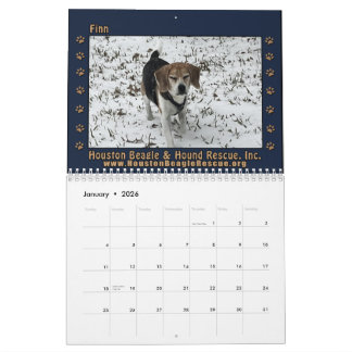 Beagles en Buddies 2026 Agenda Kalender