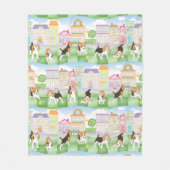 Beagles Fleece Deken (Voorkant)