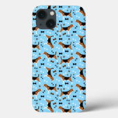 Beagles Hondenras Beagle Pattern Case-Mate iPhone Case (Achterkant)