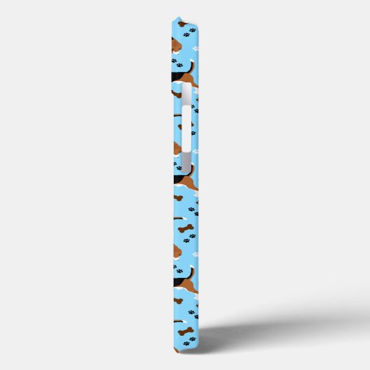 Beagles Hondenras Beagle Pattern Case-Mate iPhone Case (Achterkant / Links)
