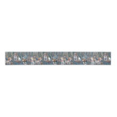 Beagles in de Bossen "Beagle Ribbon" Grosgrain Lint (Voorkant)