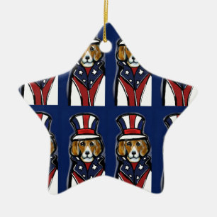 BEAGLES KERAMISCH ORNAMENT