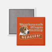 BEAGLES MAGNEET (Voorkant / Achterkant)