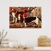 Beagles Schilderen als Poster (Keuken)