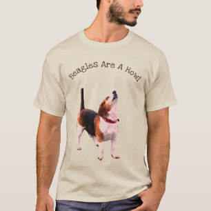 Beagles zijn een grappige hond t-shirt