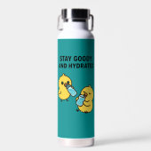 Beak & Bonk, STAY GOODY AND HYDRATED Waterfles (Voorkant)
