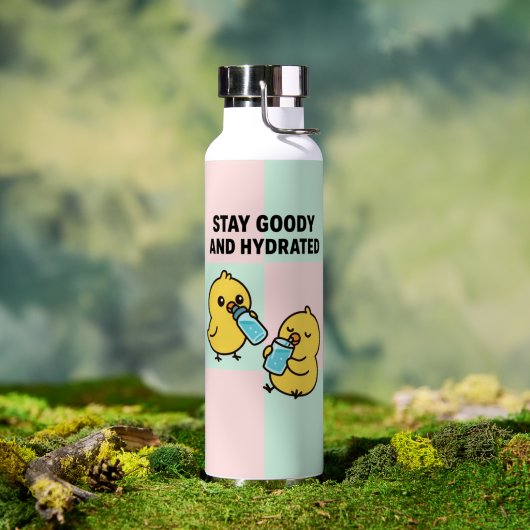 Beak & Bonk STAY GOODY & HYDRATED LIMITED EDITION Waterfles (Buiten (Gedraaid) )