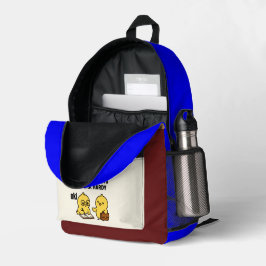 Beak & Bonk, STUDY MOTIVATION BAG Bedrukte Rugzak