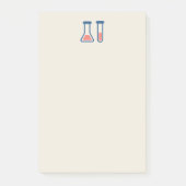 Beaker & Test Tube Science Geëerd Post-it® Notes (Voorkant)