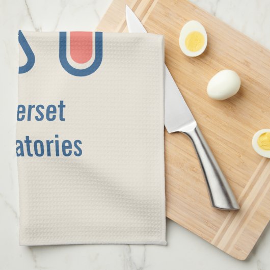 Beaker & Test Tube Science Geëerd Theedoek