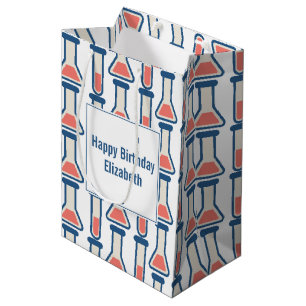 Beaker & Test Tube Science Vervolgende dag Medium Cadeauzakje