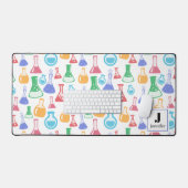 Beakers et flacons Fun Science Motif Monogramme (Clavier et souris)