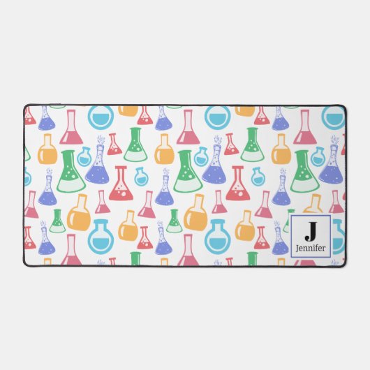 Beakers et flacons Fun Science Motif Monogramme (Recto)