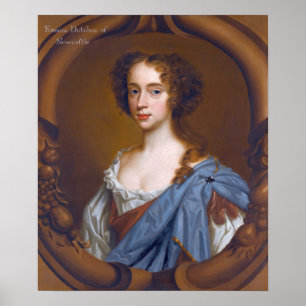 Beale - Frances Pierrepont Hertogin Van Newcastle Poster