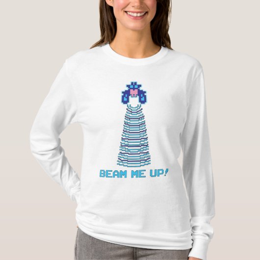 Beam me omhoog! t-shirt (Voorkant)
