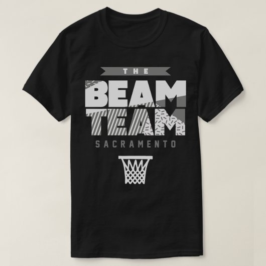 Beam Team Sacramento Basketbal T-shirt (Design voorkant)