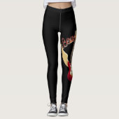 Bean2002 Logo Leggings noirs (Devant)