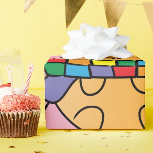 Bean Addie Cadeaupapier (Verjaardagsfeest)