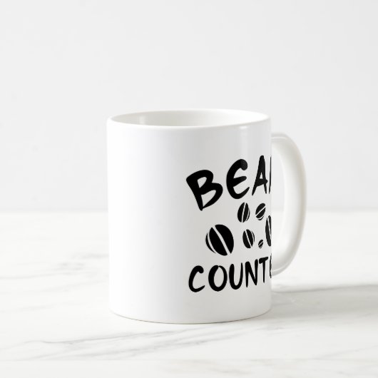 Bean Counter Café Mug (Devant droit)