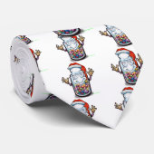 Bean Counters kerst Stropdas (Opgerold)