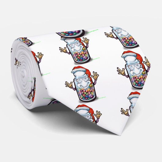 Bean Counters kerst Stropdas (Opgerold)