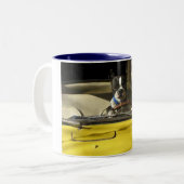 Bean Criuser Tweekleurige Koffiemok (Voorkant links)