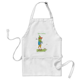 Bean Golfing Apron Standaard Schort