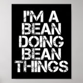 Bean Grappige achternaam Family Tree Verjaardag Re Poster (Voorkant)