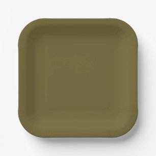 Bean Green 7 inch vierkant Party Paper Bord