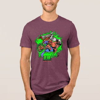 BEAN! Helden Mannen Tri-Blend Shirt
