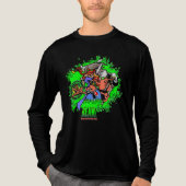 BEAN! Helden Mannen Tri-Blend Shirt (Voorkant volledig)