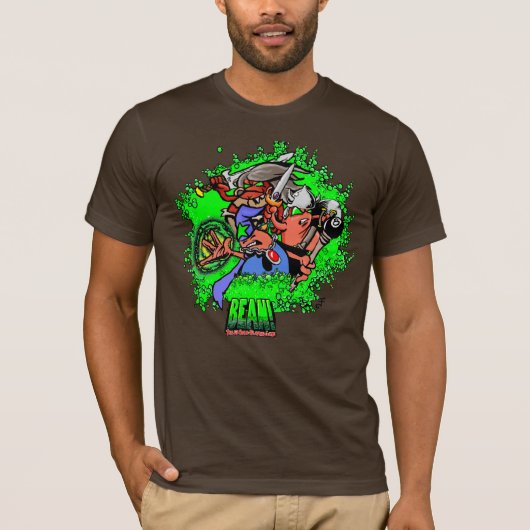 BEAN! Heroes Men's T-shirt (Voorkant)