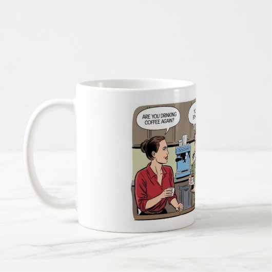 Bean Juice tasse de café (Gauche)