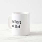 Bean Là Fait Ça - Drôle Café Mug (Devant gauche)
