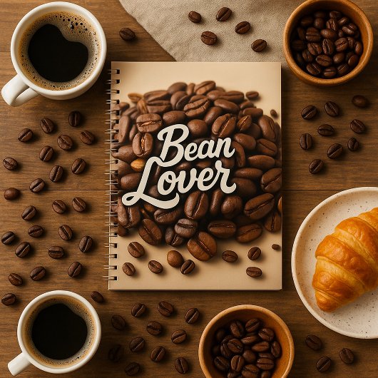 Bean Lover koffiebonen esthetisch Planner