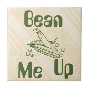 Bean me Up Ceramic Tegel Tegeltje