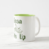 Bean me Up Coffee Mok (Voorkant rechts)