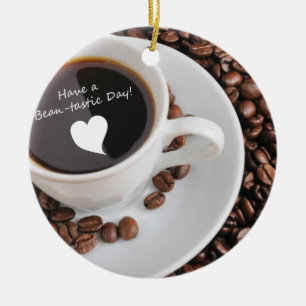 Bean-tastic Coffee Celebration Keramisch Ornament