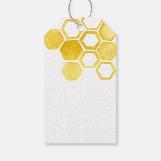 Bean to Bee Vrijgezellenfeest Dank u Cadeaulabel (Achterkant)